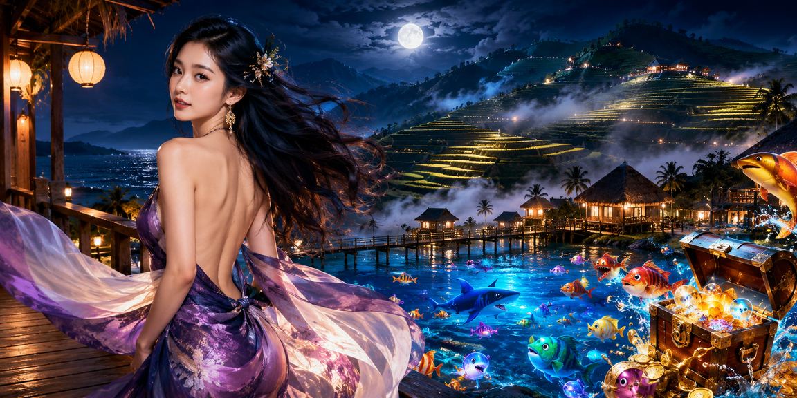 Bắn Cá trực tuyến – người dùng Sa Pa trải nghiệm game bắn cá bao24h bên bờ suối